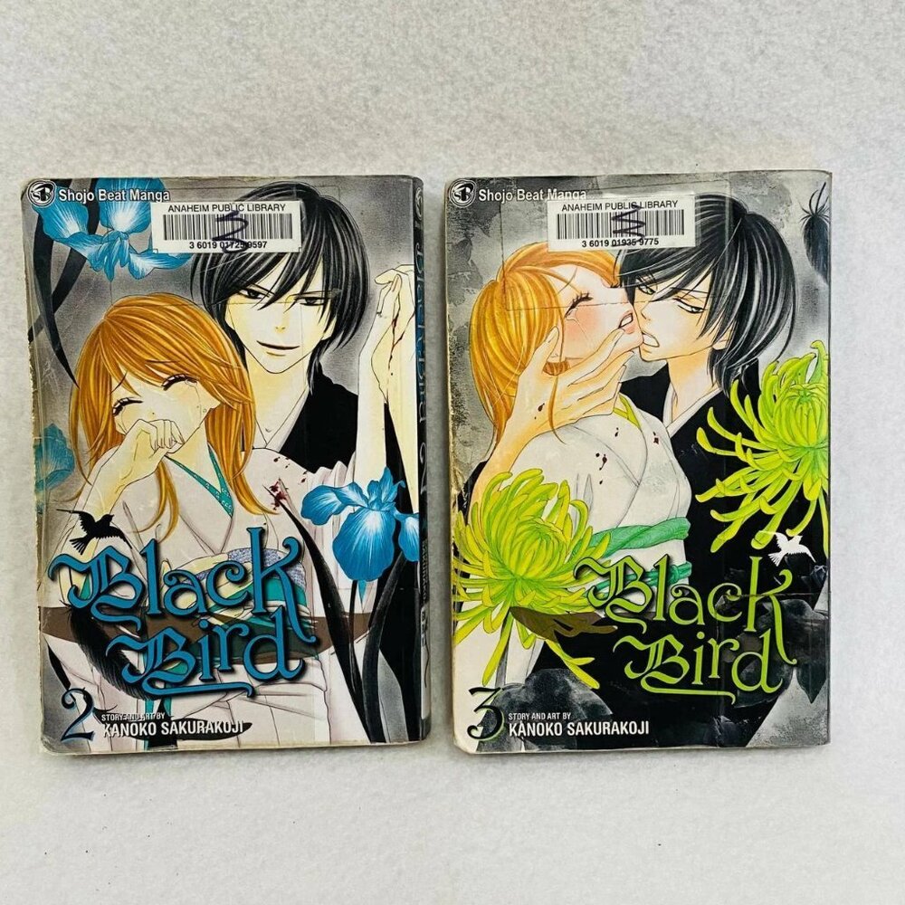 Black Bird Graphic Novel SET OF 2: 2-3 English Kanoko Sakurakoji Paperback Manga